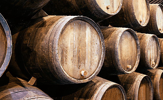 Almacenamiento del vino