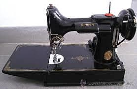 Máquina Singer peso pluma.