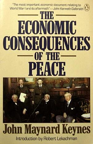 In The Economic Consequences of the Peace Maynard Keynes publishes a strong attack on the reparations demanded from Germany