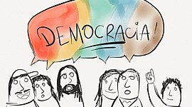 Timeline:                                  Historia de la democracia