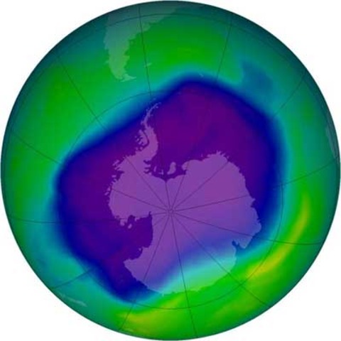 1 BYA, Oxygen in the air makes the ozone layer