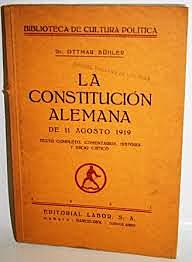constitución de Alemania