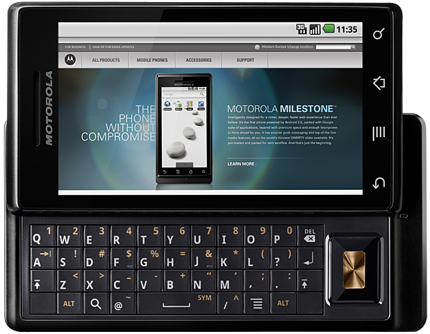 Motorola Milestone.