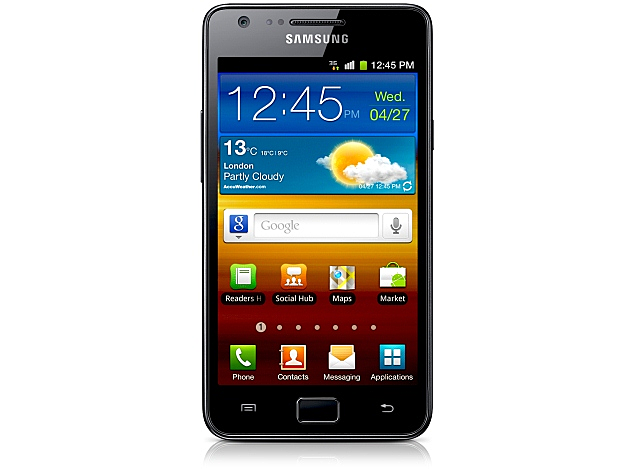 Samsung Galaxy SII.