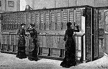 Belle - telefon. Puskás Tivadar első telefon kozpont