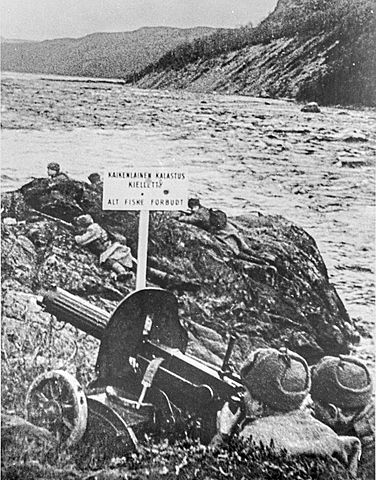 Sovjetiske styrker frigjorde Kirkenes