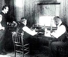 la première transmition de voix