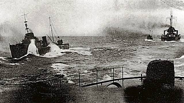 Bloqueo naval británico. (PGM)