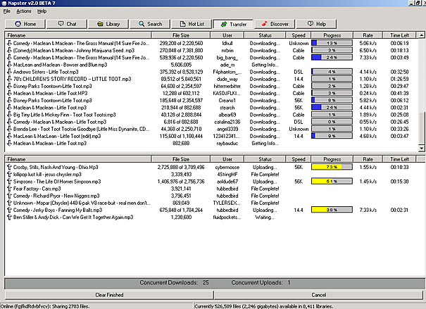 La creación de Napster