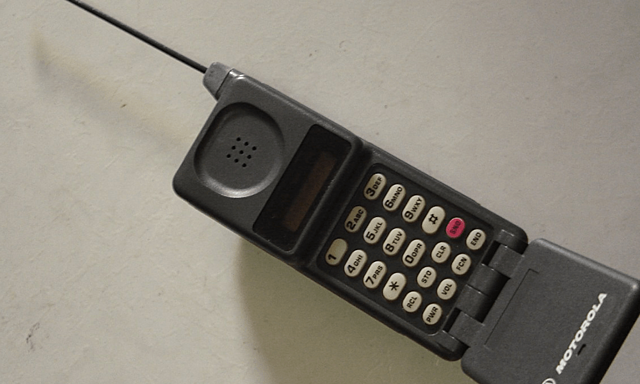 Primeiro telefone celular no Brasil