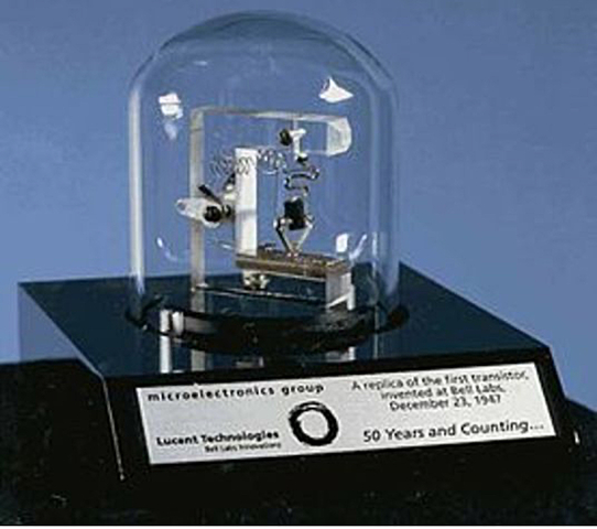 El transitor es patentado