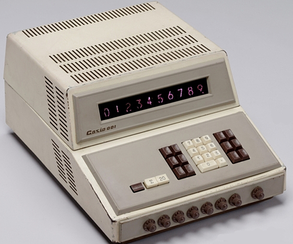 Se desarrolla el prototipo de calculadora de escritorio de Casio