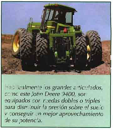 los grandes tractores articulados