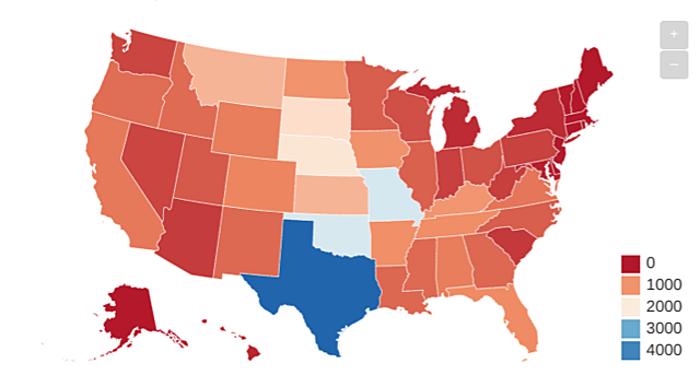 Texas continues being the largest cattle producer/ breeder in the U.S