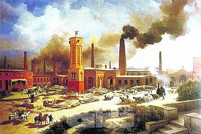 inicio de la revolución industrial