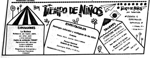 LITERATURA Publicación de&nbsp;Tiempo de niños