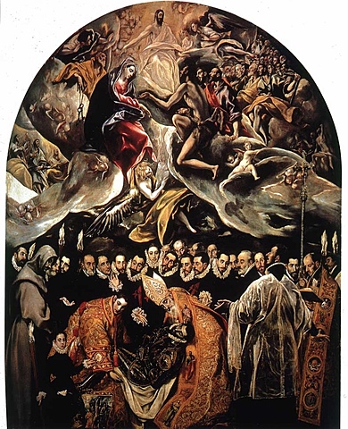 El entierro del conde de Orgaz, el Greco