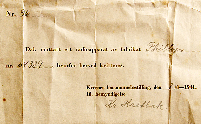 Inndragelse av norske radioer