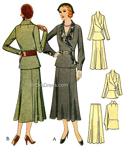 1931 Ladies' Two-Piece Suit