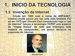 A invenção da Internet