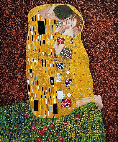 El petó de Gustav Klimt