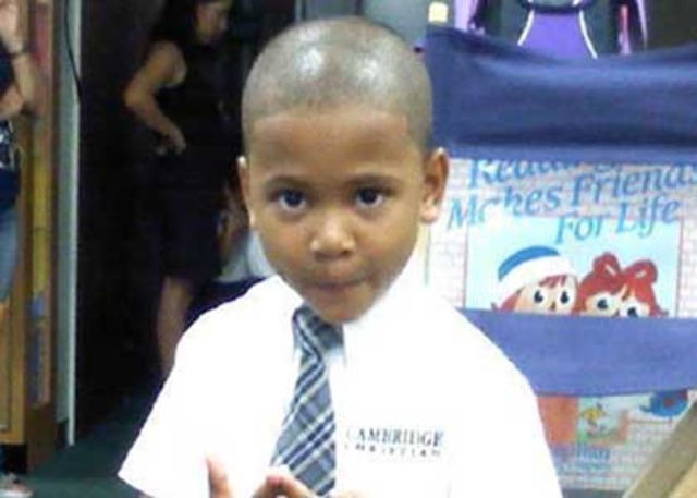 My son zion first day of school