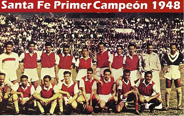 Santa fe primer campeón.