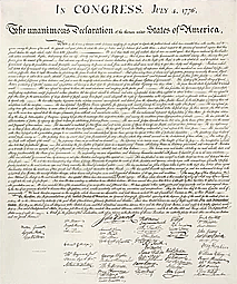 Declaration of Independence