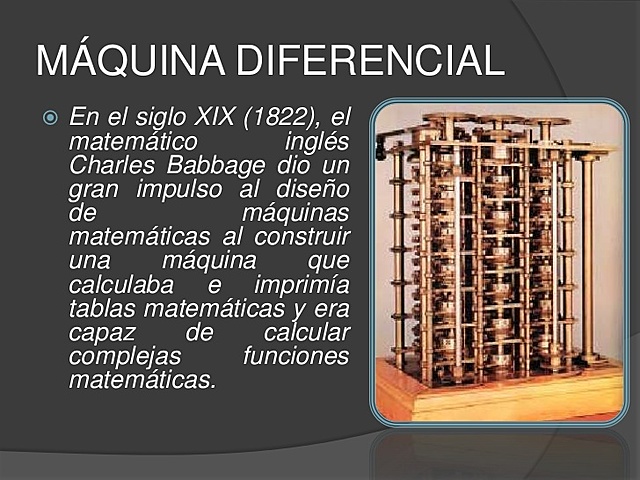 MAQUINA DIFERENCIAL