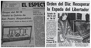 Primer acto de el M19.