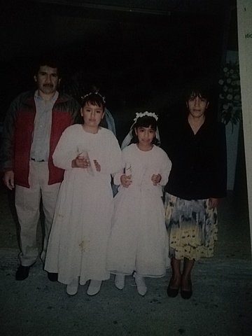 Hice mi primera comunión