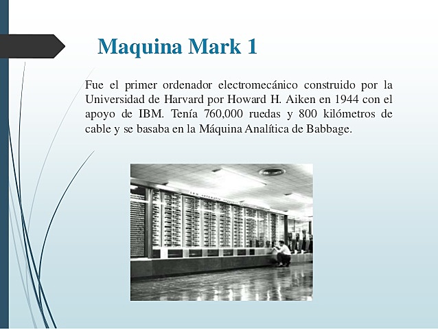 LOS PRIMEROS ORDENADORES