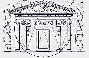 Arquitectura. Tumba Rupestre de Mira. 500 A.C