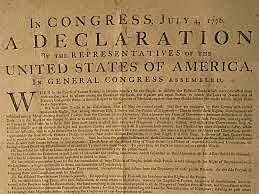 Declaration of Independence Signed