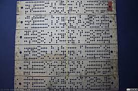 Creación tarjetas perforadas