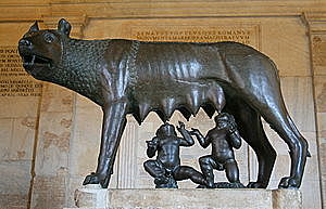 ESTÀTUA RÒMUL I REM (ROMA)