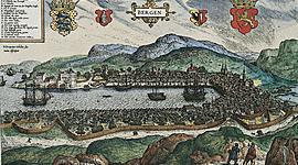 Timeline: Norge under dansk styre, og feider i norden fra 1536-1660 (Dyrvik)