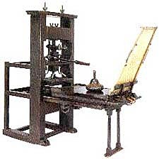 Invención número 0 e imprenta moderna de Gutenberg