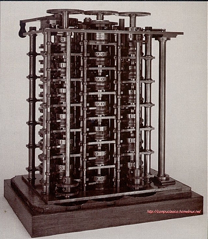 Charles Babbage crea la máquina diferencial