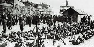 Los alemanes invaden Dinamarca.