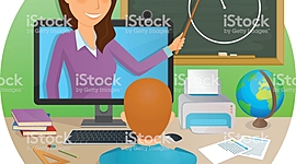 Timeline: educacion a distancia