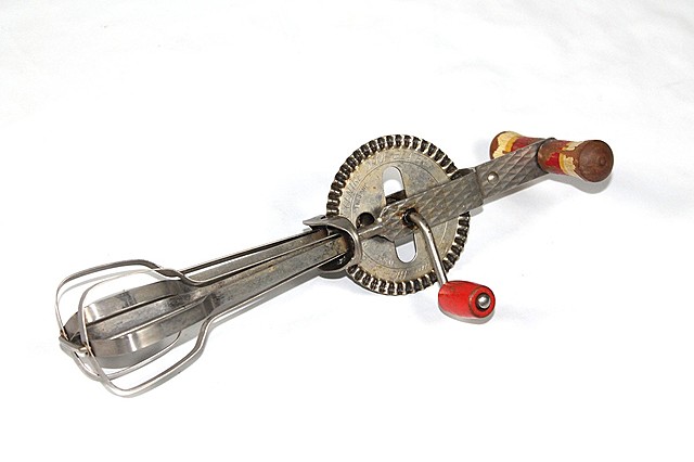 Batidora manual antigua