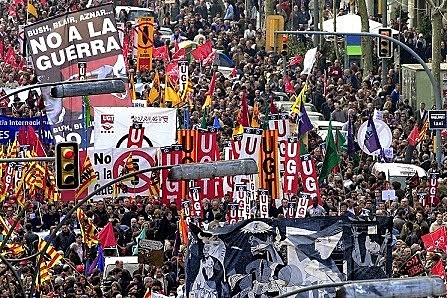 Movilitzacions mundials contra la guerra