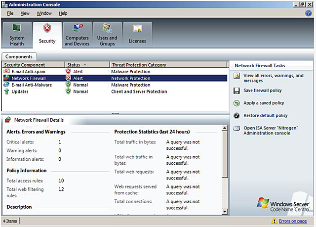 Windows Essential Business Server