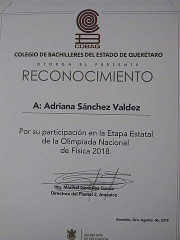 "Participación en diversos concursos"