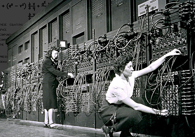 integrador numérico electrónico y calculadora