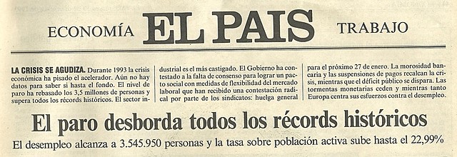 L'atur a 4M i acord amb L'UE