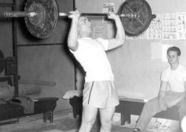 weight lifting was not popular in this time