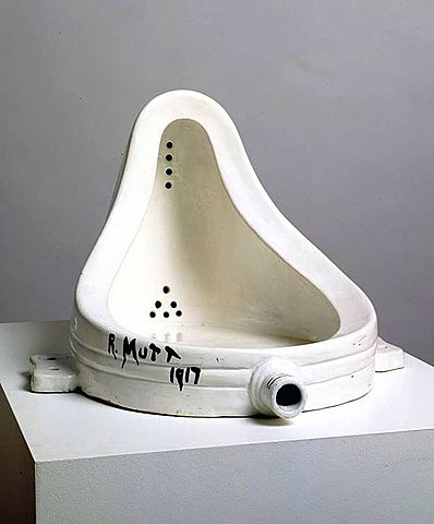 Marcel Duchamp - "Fountain"