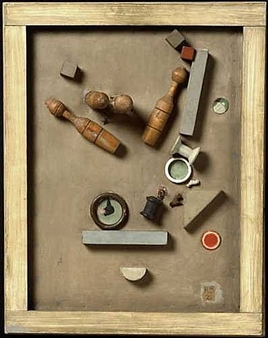 Kurt Schwitters Merz - "The Skittle Picture"
